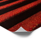 ステンドガエレガントラス天井付き大階段 ポスター (角)