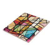 ステンドガカラフルラス抽象芸術パターン タイル (側面)