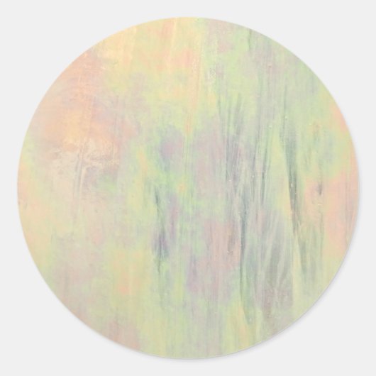 ステンドガカラフルラス ラウンドシール (正面)