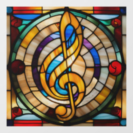 ステンドガフェイクラスの子犬 ウィンドウサイン