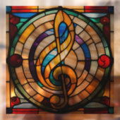 ステンドガフェイクラスの子犬 ウィンドウサイン (シート2)