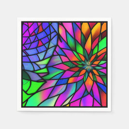 ステンドガフェイクラス スタンダードカクテルナプキン