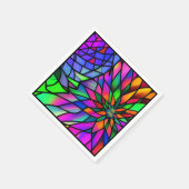 ステンドガフェイクラス スタンダードカクテルナプキン (角)