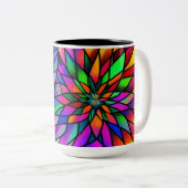 ステンドガフェイクラス ツートーンマグカップ (正面右)