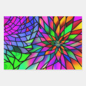 ステンドガフェイクラス ラッピングペーパーシート (正面)