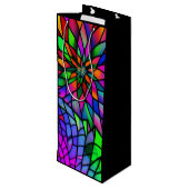 ステンドガフェイクラス ワインギフトバッグ (裏面アングル)