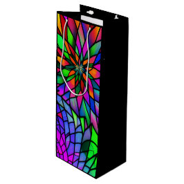 ステンドガフェイクラス ワインギフトバッグ