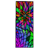 ステンドガフェイクラス ワインギフトバッグ (正面)