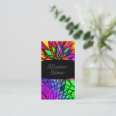 ステンドガフェイクラス 名刺 (スタンド正面)