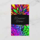 ステンドガフェイクラス 名刺 (正面)