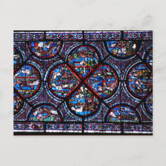 ステンドガフランスのラス ポストカード