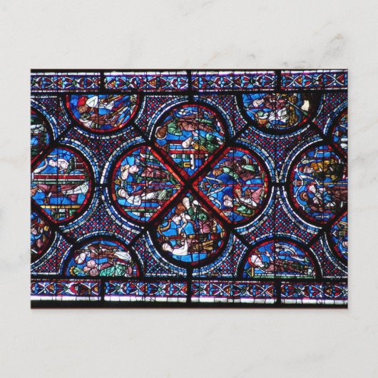 ステンドガフランスのラス ポストカード (正面)