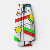 ステンドガモダンラスの顔 ボトルクーラー (裏面)