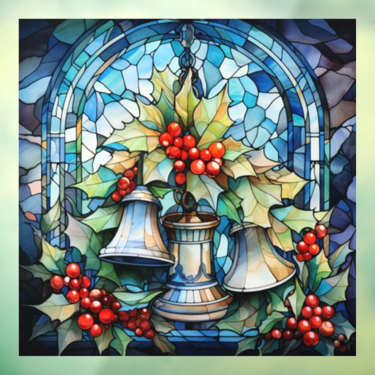 ステンドガラスベルの窓が引っかかる ウィンドウサイン (シート3)