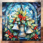 ステンドガラスベルの窓が引っかかる ウィンドウサイン (シート2)