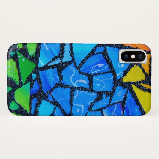 ステンドガラスマクロ Case-Mate iPhoneケース (裏面(横))