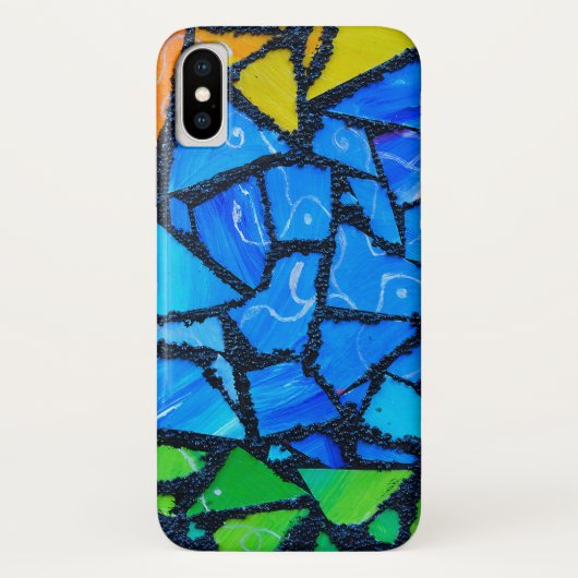 ステンドガラスマクロ Case-Mate iPhoneケース (裏面)