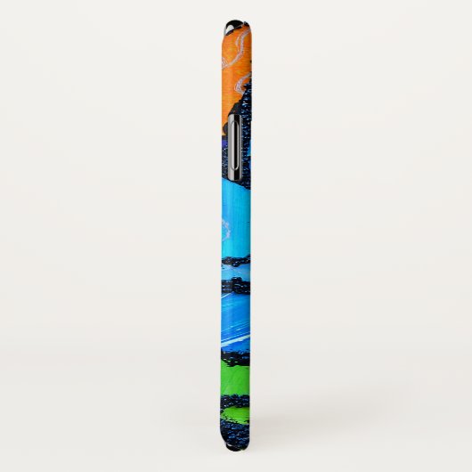 ステンドガラスマクロ Case-Mate iPhoneケース (裏面/右)