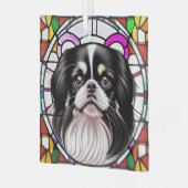 ステンドガ日本のラス ガラスオーナメント (正面左)