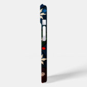 ステンドガ鮮やかラス抽象芸術ホリデーウィンターアート Case-Mate iPhoneケース (裏面 / 左)