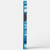 ステンドグラジエントブルー形成抽象芸術渦t Case-Mate iPhoneケース (裏面 / 右)