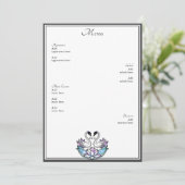 ステンドグラスお洒落スワンのスイリ結婚の メニュー (スタンド正面)