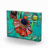 ステンドグラスで見たフリンギ・ヘレニウム フォトブロック (右)