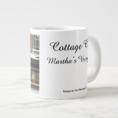 ステンドグラスと氷柱 – マーサのブドウ畑 ジャンボコーヒーマグカップ (正面右)