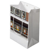 ステンドグラスと氷柱 – マーサのブドウ畑 ミディアムペーパーバッグ (正面アングル)