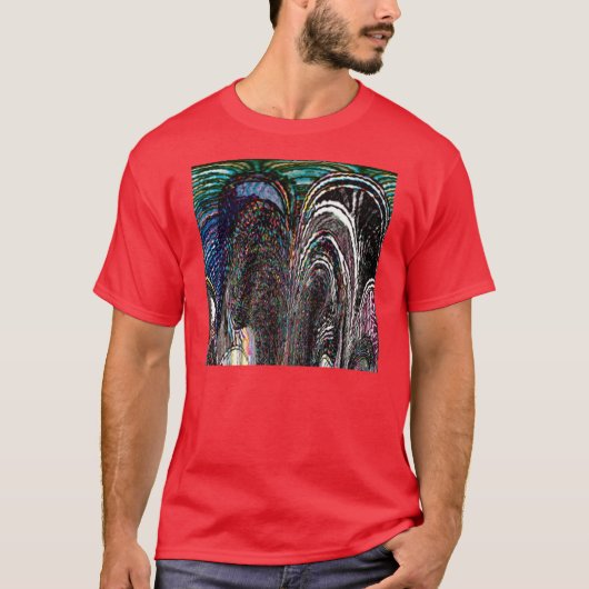 ステンドグラスのアーチ Tシャツ (正面)