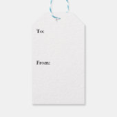 ステンドグラスのクリスマスツリー ギフトタグ (裏面)