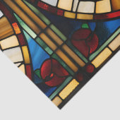 ステンドグラスのコーヒーカップ 薄葉紙 (詳細)