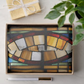 ステンドグラスのコーヒーカップ 薄葉紙 (ギフト)