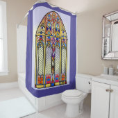 ステンドグラスのシャワー・カーテン シャワーカーテン (インサイチュ)