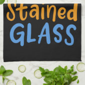 ステンドグラスのステンドグラス作家 キッチンタオル (折り畳み)