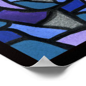 ステンドグラスのチャリスアート ポスター (角)