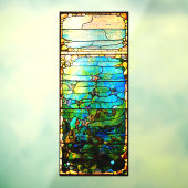 ステンドグラスのティファニーの窓はヒトデに見える ウィンドウサイン (シート3)