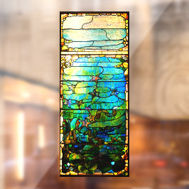 ステンドグラスのティファニーの窓はヒトデに見える ウィンドウサイン