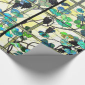 ステンドグラスのデマの包装紙 ラッピングペーパー (角)