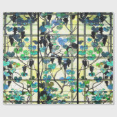 ステンドグラスのデマの包装紙 ラッピングペーパー (フラット)