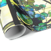 ステンドグラスのデマの包装紙 ラッピングペーパー (ロールコーナー)