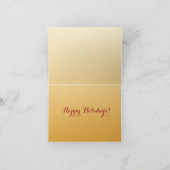 ステンドグラスのホリーベリー シーズンカード (内部)