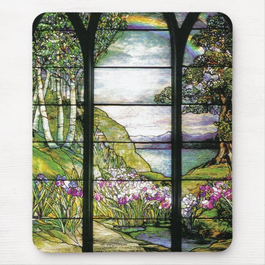 ステンドグラスのマウスパッド マウスパッド (正面)