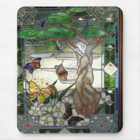 ステンドグラスのマウスパッド マウスパッド (正面)