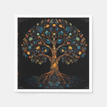 ステンドグラスのモザイクツリー