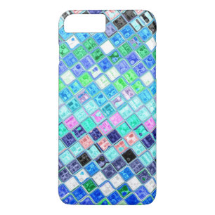 ステンドグラスのモザイク模様#14 iPhone 8 PLUS/7 PLUSケース