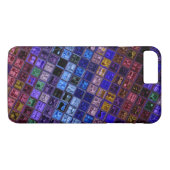 ステンドグラスのモザイク模様#18 Case-Mate iPhoneケース (裏面(横))