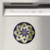 ステンドグラスのモザイク磁石「聖アーノルドの星」 マグネット (インサイチュ (食洗機))