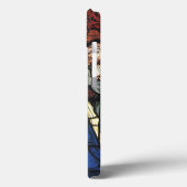 ステンドグラスのヴィンテージクリスマス出生シーン Case-Mate iPhoneケース (裏面 / 左)