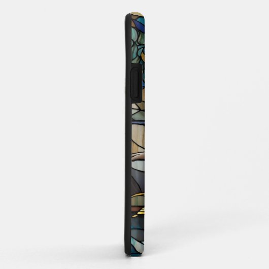 ステンドグラスの人魚 Case-Mate iPhoneケース (裏面/右)